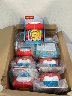 QTY OF FISHER PRICE CHATTER TELEPHONES TOYS: LOCATION - C12