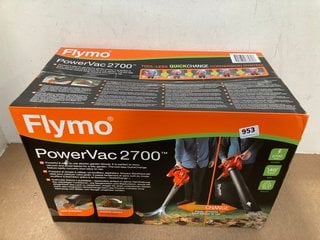 FLYMO POWER VAC 2700 LEAF BLOWER: LOCATION - C9