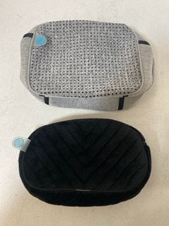 2 X ASSORTED CHUCHKA BAGS TO INCLUDE SISSY SHOULDER BAG IN GREY: LOCATION - BR2