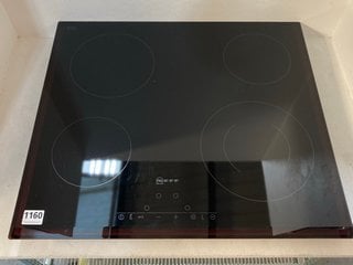 NEFF INDUCTION HOB : MODEL T36FBE1L0 - RRP £378: LOCATION - BR6