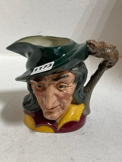 A ROYAL DOULTON CHARACTER JUG "THE PIED PIPER": LOCATION - BR8