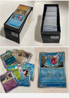 600+ VARIOUS POKÉMON CARDS TO INCLUDE HOLOGRAPHIC: LOCATION - BR8