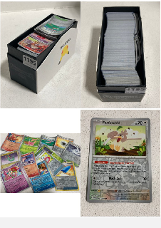 600+ VARIOUS POKÉMON CARDS TO INCLUDE HOLOGRAPHIC: LOCATION - BR8