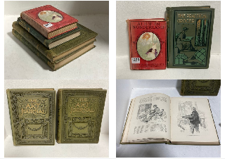 ANTIQUARIAN BOOKS TO INCLUDE ALICE IN WONDERLAND: LOCATION - BR8