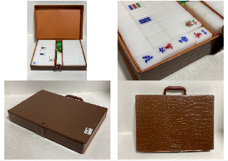 A LARGE CASED MAHJONG SET: LOCATION - BR8