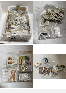 A VERY LARGE COLLECTION OF CIGARETTE CARDS AND COLLECTORS CARDS TO INCLUDE COMPLETE SETS: LOCATION - BR9