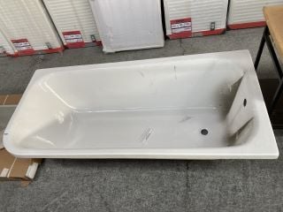 1700 X 800MM NTH RH J-SHAPED BATH - RRP £379: LOCATION - D4