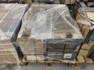 PALLET OF ALELUIA CERAMICS 450MM2 TILES IN ALPE ANTHRACITE, APPROX 36M2 IN TOTAL WEIGHT OF PALLET 720KG - RRP £1745: LOCATION - D2 (KERBSIDE PALLET DELIVERY)