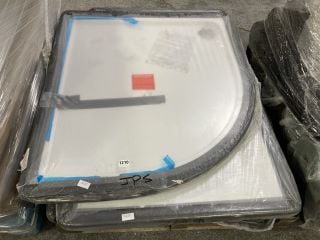 (COLLECTION ONLY) PALLET OF ASSORTED PEARLSTONE SHOWER TRAYS: LOCATION - D8