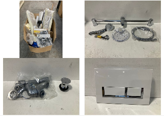 QTY OF ASSORTED PLUMBING FITTINGS & ACCESSORIES - RRP £300: LOCATION - RACKING 3