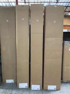 (COLLECTION ONLY) QTY OF ROPER RHODES 1900 X 220MM PANELS IN WHITE - RRP £720: LOCATION - RACKING 3