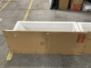 1700 X 700M NTH SINGLE ENDED BATH WITH A WHITE MDF BATH SIDE PANEL - RRP £439: LOCATION - C6