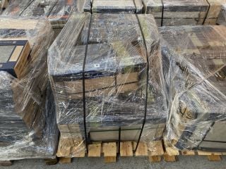 PALLET OF ALELUIA CERAMICS 600 X 300MM TILES IN ALPE GREY, APPROX 41M2 IN TOTAL WEIGHT OF PALLET 616KG - RRP £1962: LOCATION - D2 (KERBSIDE PALLET DELIVERY)