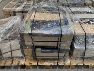 PALLET OF ALELUIA CERAMICS 600 X 300MM TILES IN HIMALAYA CARVED GREY, APPROX 47M2 IN TOTAL WEIGHT OF PALLET 704KG - RRP £2243: LOCATION - D2 (KERBSIDE PALLET DELIVERY)