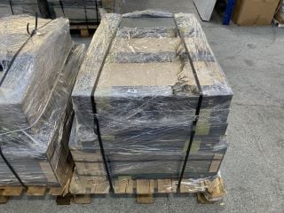 PALLET OF ALELUIA CERAMICS 600 X 300MM TILES IN URBAN STONE GREY & ANTHRACITE, APPROX 42M2 IN TOTAL WEIGHT OF PALLET 638KG - RRP £2032: LOCATION - C4 (KERBSIDE PALLET DELIVERY)