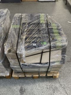 PALLET OF ALELUIA CERAMICS 600 X 300MM TILES IN URBAN STONE GREIGE, APPROX 41M2 IN TOTAL WEIGHT OF PALLET 616KG - RRP £1962: LOCATION - C4 (KERBSIDE PALLET DELIVERY)