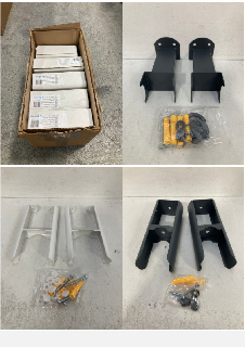 QTY OF ASSORTED FEET FOR COLUMN RADIATORS - RRP £150: LOCATION - R1