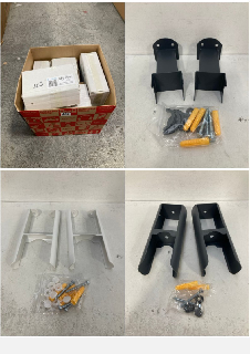 QTY OF ASSORTED FEET FOR COLUMN RADIATORS - RRP £150: LOCATION - R1