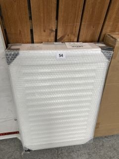 MILANO DOUBLE COMPACT RADIATOR 600 X 400MM - RRP £120: LOCATION - D2