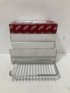 QTY OF WALL MOUNTED SHOWER BASKETS IN CHROME - RRP £200: LOCATION - RACKING 2