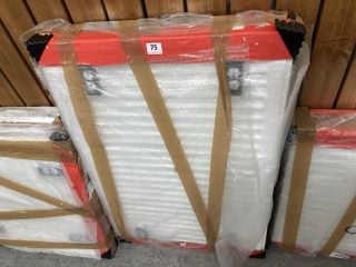 KRAD DOUBLE COMPACT RADIATOR 900 X 600MM - RRP £210: LOCATION - D4