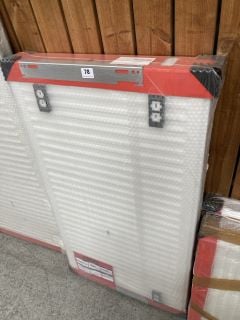 KRAD DOUBLE COMPACT RADIATOR 1100 X 600MM - RRP £245: LOCATION - D4