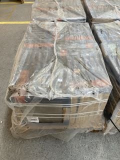 PALLET OF ALELUIA CERAMICS 450MM2 TILES IN PIAZEN IRON, APPROX 36M2 IN TOTAL WEIGHT OF PALLET 720KG - RRP £1745: LOCATION - D2 (KERBSIDE PALLET DELIVERY)