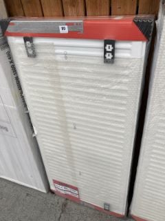 KRAD DOUBLE COMPACT RADIATOR 1300 X 600MM - RRP £355: LOCATION - D4