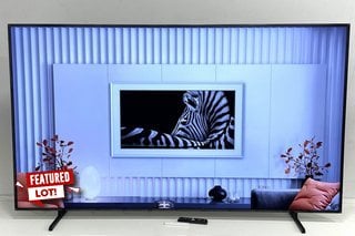 (COLLECTION ONLY) SAMSUNG THE FRAME LS03D QLED 4K ART MODE SMART 85" TV (ORIGINAL RRP - £2599): MODEL NO QE85LS03DAU (WITH BOX, STAND & REMOTE) [JPTM127899].