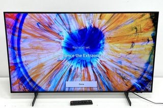 SAMSUNG AU8000 CLASS 50" TV: MODEL NO UE50AU8000K (WITH STAND, REMOTE & CABLE) [JPTM127785]