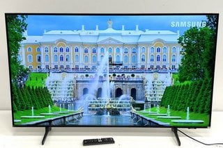 SAMSUNG CRYSTAL BU8000 CLASS 50" TV: MODEL NO UE50BU8000K (WITH STAND, REMOTE & CABLE) [JPTM127759]