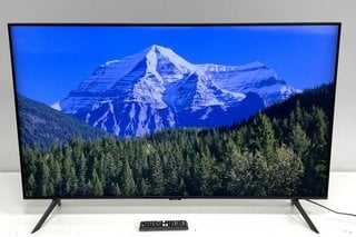 SAMSUNG QLED 50" TV: MODEL NO QE50Q60TAU (WITH STAND, REMOTE & CABLE) [JPTM127772]