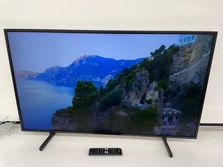 SAMSUNG QLED 4K ULTRA HD 43" TV: MODEL NO QE43LS03BGU (WITH BOX, STAND , REMOTE & CABLE, SLIGHT LCD DAMAGE AS PER IMAGE) [JPTM126896]