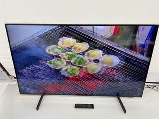 SAMSUNG QLED 50" TV: MODEL NO QE50Q65AAU (UNIT ONLY WITH REMOTE & POWER CABLE (NO STAND), SIGNS OF WEAR AND TEAR (NO STAND, STAND SHOWN IS FOR IMAGES ONLY AND NOT INCLUDED)) [JPTM126806]