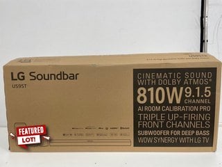 LG SOUNDBAR: MODEL NO US95TR [JPTM126894]