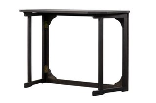 VOLOS BALCONY TABLE IN CHARCOAL - RRP £249: LOCATION - C8