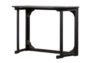 VOLOS BALCONY TABLE IN CHARCOAL - RRP £249: LOCATION - C8