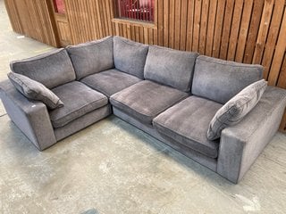 AUTOGRAPH LARGE 3 SEATER LEFT HAND FACING CORNER SOFA IN ALESSIO CHARCOAL MIX FABRIC: LOCATION - C3