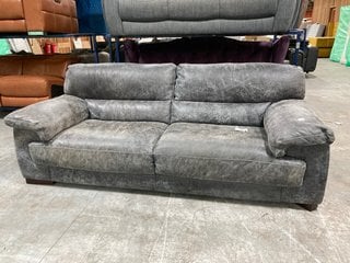 SANTINO LARGE 3 SEATER SOFA IN UTAH GREY: LOCATION - D7