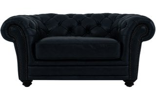 FABB FURNITURE EX-DISPLAY SAVANNAH DISPLAY CUDDLER SOFA 60/24 NAVY - RRP £2396 (UNUSED RETAIL STOCK): LOCATION - D7