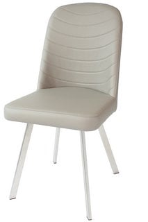 FABB FURNITURE EX-DISPLAY EVOLUTION DISPLAY DINING CHAIR - CAPPUCCINO - RRP £679 (UNUSED RETAIL STOCK): LOCATION - D7