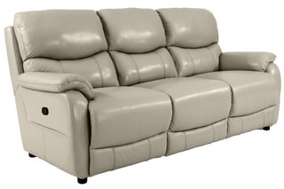 FABB FURNITURE EX-DISPLAY EVELYN DISPLAY 3 SEATER RECLINER SOFA (AH8C) 60/23 LEAD GREY - RRP £2996 (UNUSED RETAIL STOCK): LOCATION - A8