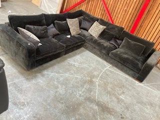 CAVALLI 3 CORNER 3 SEATER SOFA IN BLANK SLATE MIX - RRP £5599: LOCATION - B5