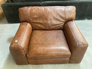 HOXLEY LOVE SEAT IN VIRGINIA WHISKEY: LOCATION - B6