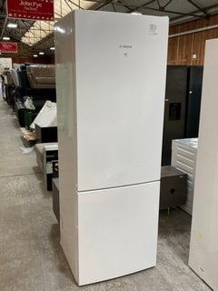 BOSCH FRIDGE FREEZER: MODEL KGE49AWCAG - RRP £699: LOCATION - D6