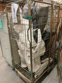 CAGE OF ASSORTED STORE MANNEQUINS (CAGE NOT INCLUDED): LOCATION - C9 (KERBSIDE PALLET DELIVERY)