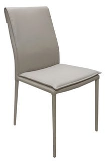 FABB FURNITURE EX-DISPLAY PIERRE DISPLAY TALIA DINING CHAIR MOCHA - RRP £278 (UNUSED RETAIL STOCK): LOCATION - A9