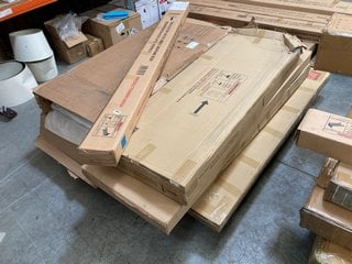 PALLET OF ASSORTED INCOMPLETE FURNITURE TO INCLUDE WILTON LINEN BED FRAME (BOX 2 OF 2): LOCATION - B8 (KERBSIDE PALLET DELIVERY)