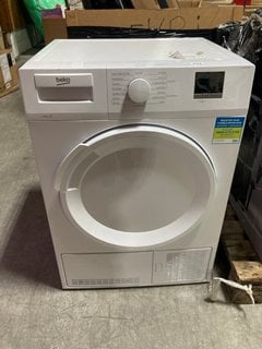 BEKO 8KG TUMBLE DRYER MODEL: DTLCE80051W RRP: £268: LOCATION - A2