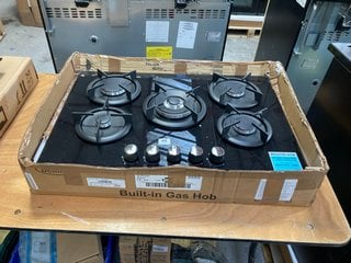 BELLING 75CM GAS ON GLASS 5 BURNER GAS HOB MODEL : 444410134 RRP - £379: LOCATION - B3